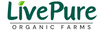 Livepure Organic Farms Logo