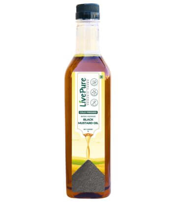 Cold Pressed Black Mustard oil 1 L