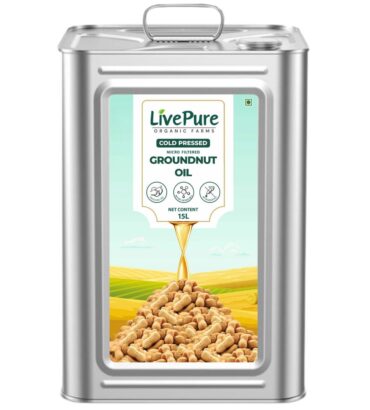 Cold Pressed Groundnut Oil - 15L