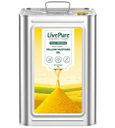 Cold Pressed Yellow Mustard Oil - 15L